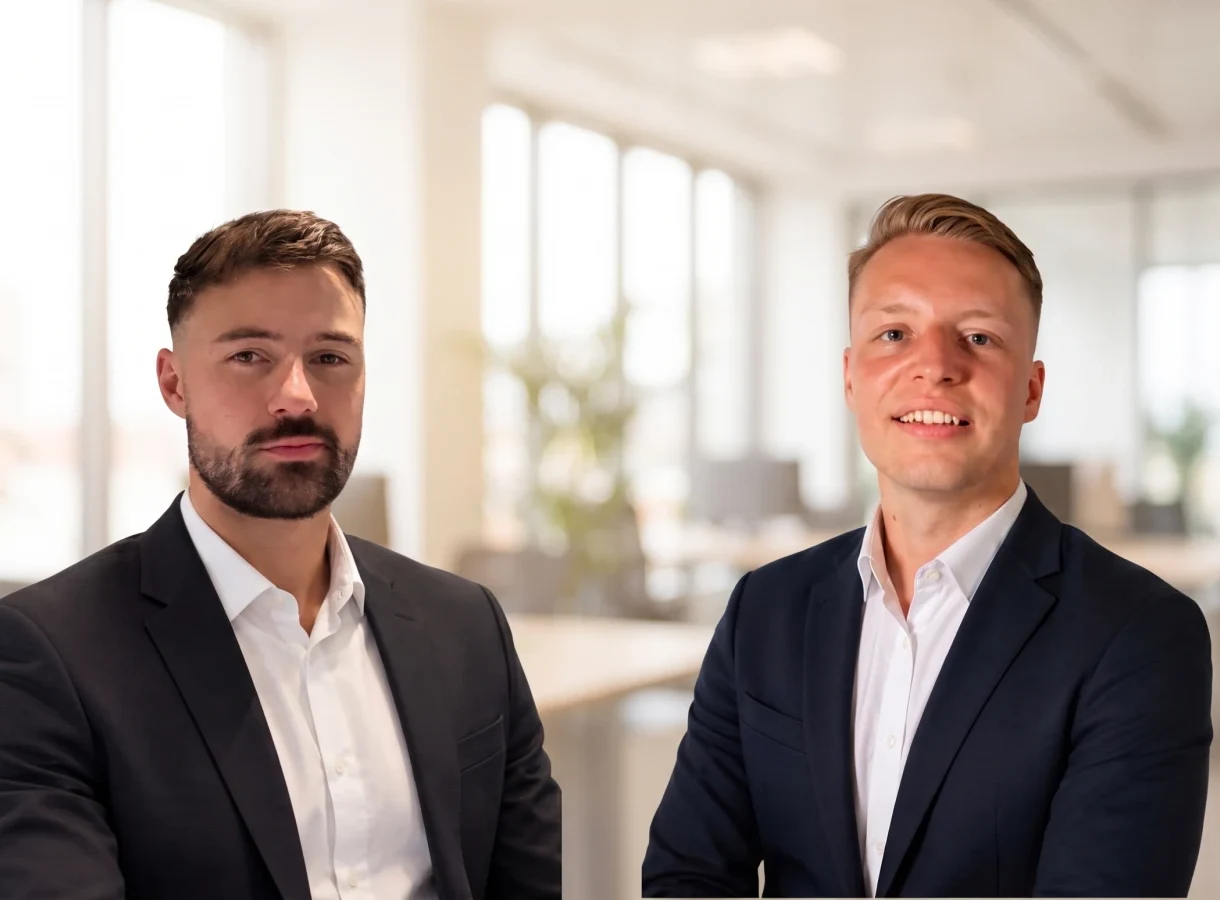 Paul Probodziak und Niklas Schwerin, Gründer von Sunside AI