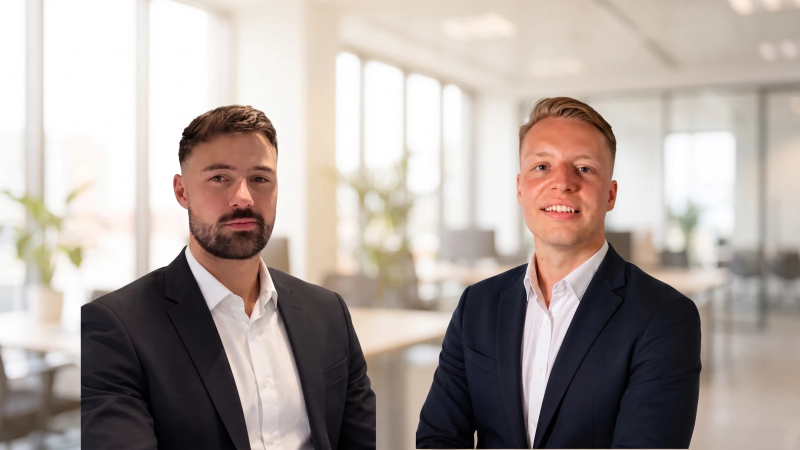 Paul Probodziak und Niklas Schwerin